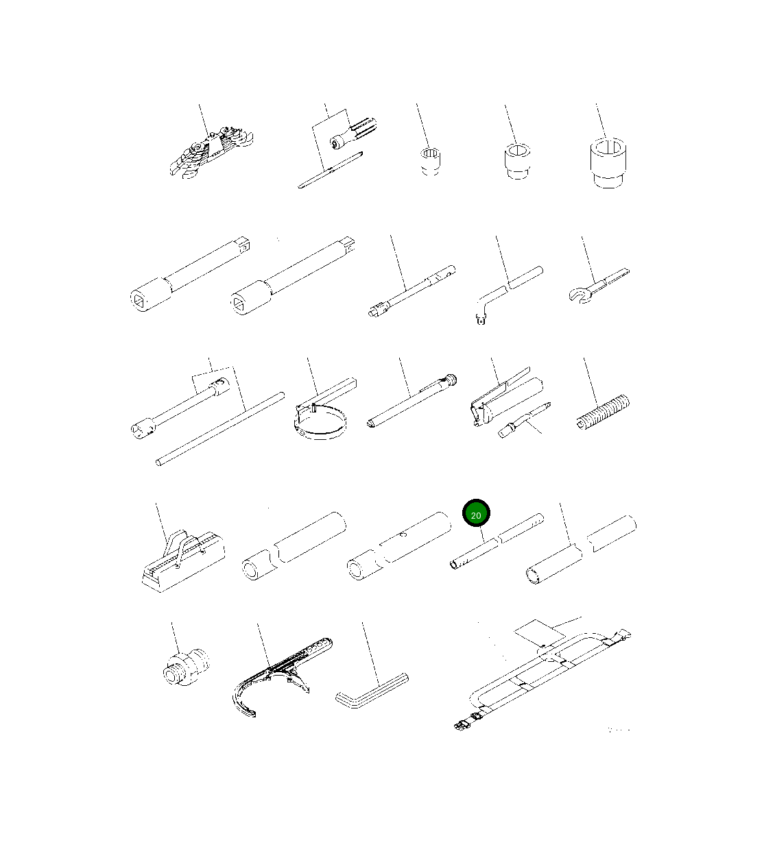 Шланг 07261-22023 Komatsu