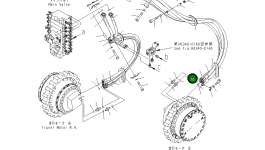 Шланг 02762-00524 Komatsu