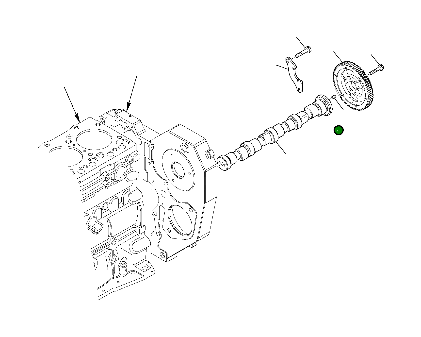 Шестерня EA4896622 Komatsu