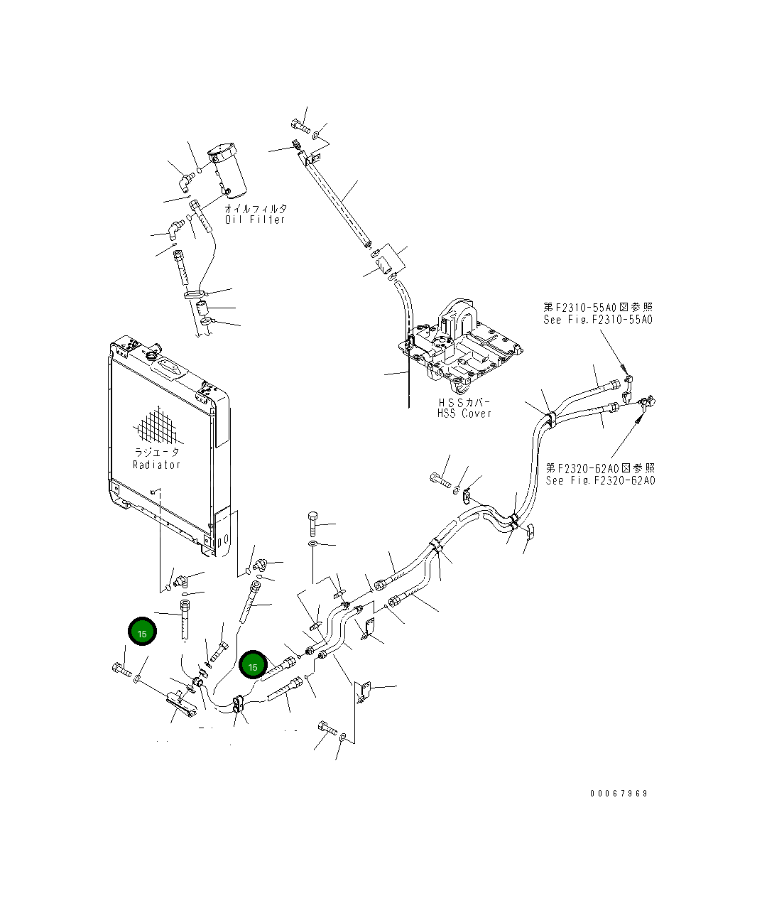 Шланг 14X-Z16-7960 Komatsu