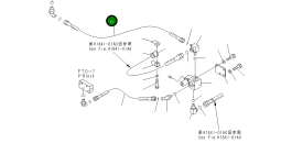 Шланг 02764-00407 Komatsu
