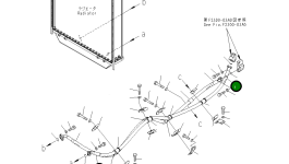 Шланг 154-49-72110 Komatsu
