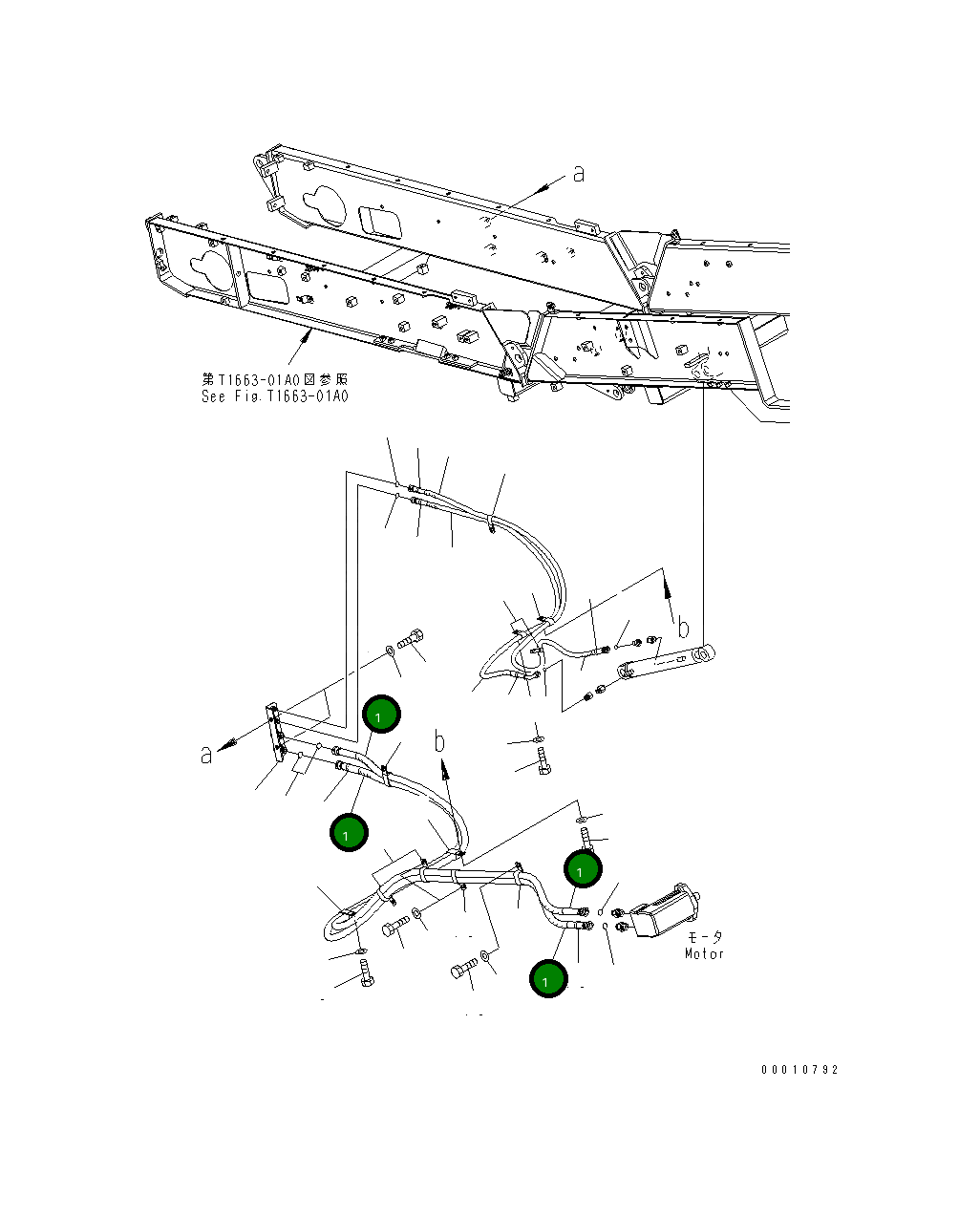 Шланг 02753-00431 Komatsu