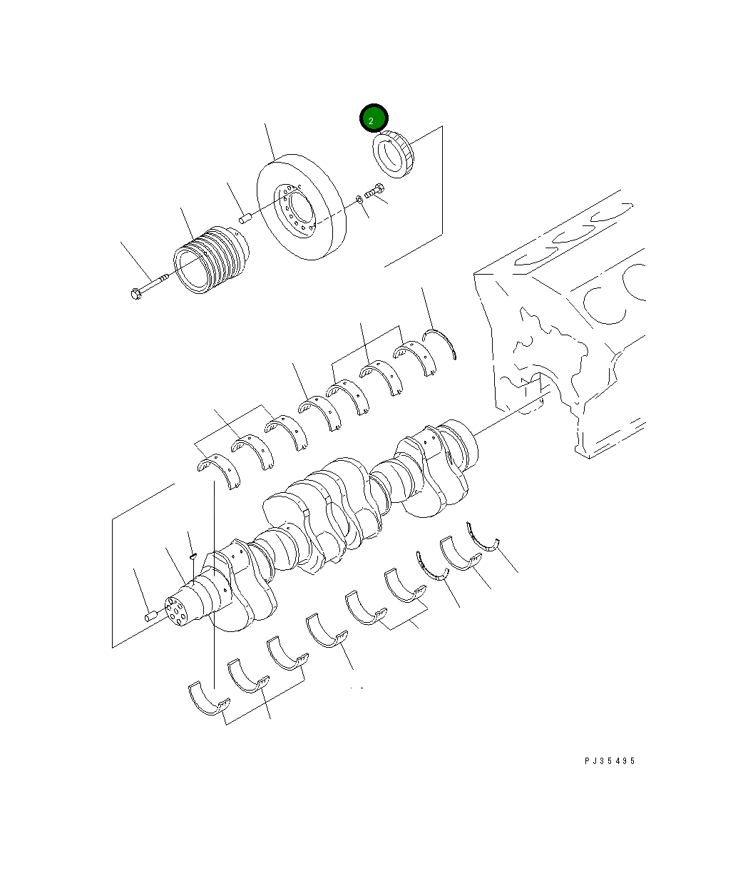 Шестерня 6215-31-1120 Komatsu