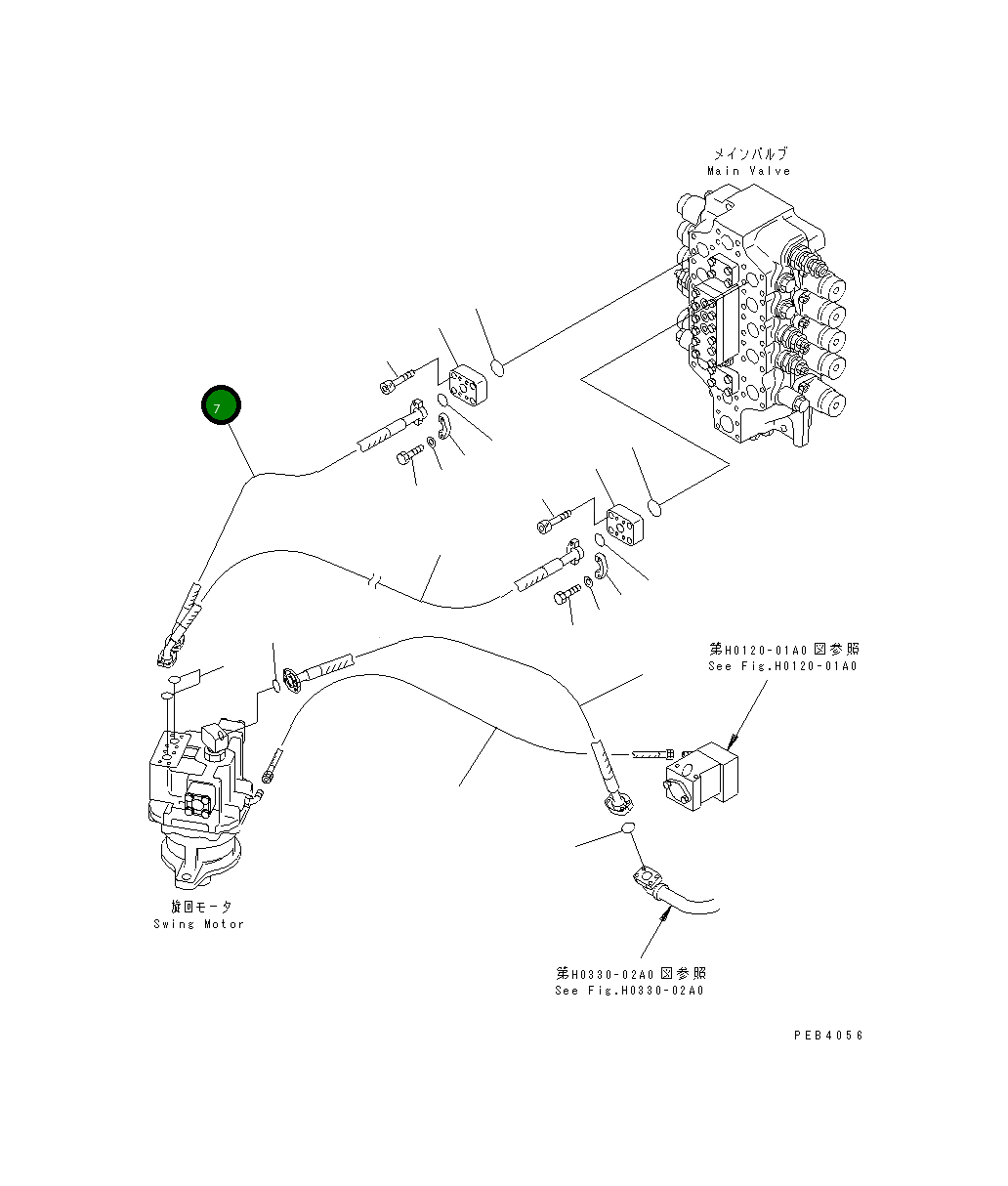 Шланг 209-62-79430 Komatsu