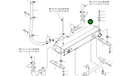 Шланг 154-03-75941 Komatsu