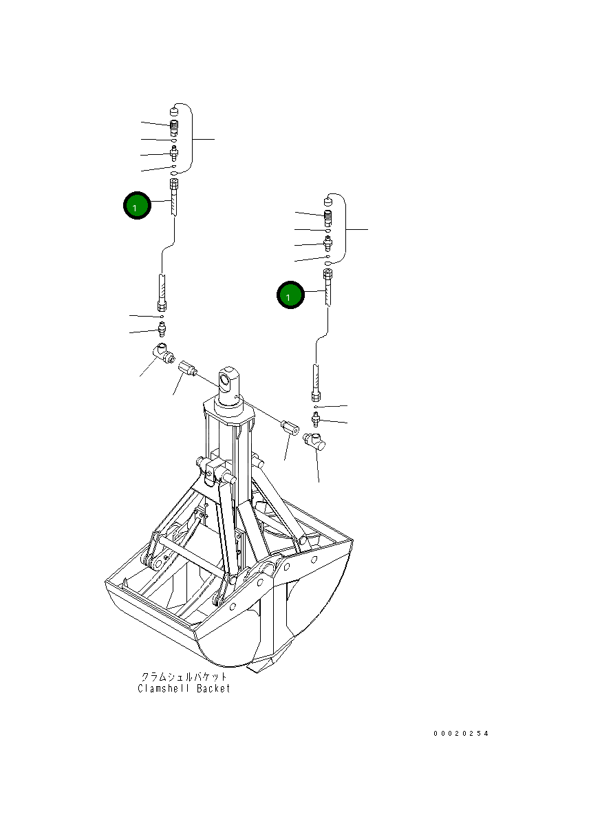 Шланг 02756-20613 Komatsu