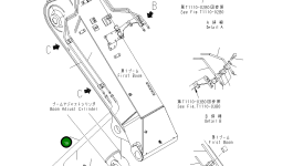 Шланг 02763-20305 Komatsu