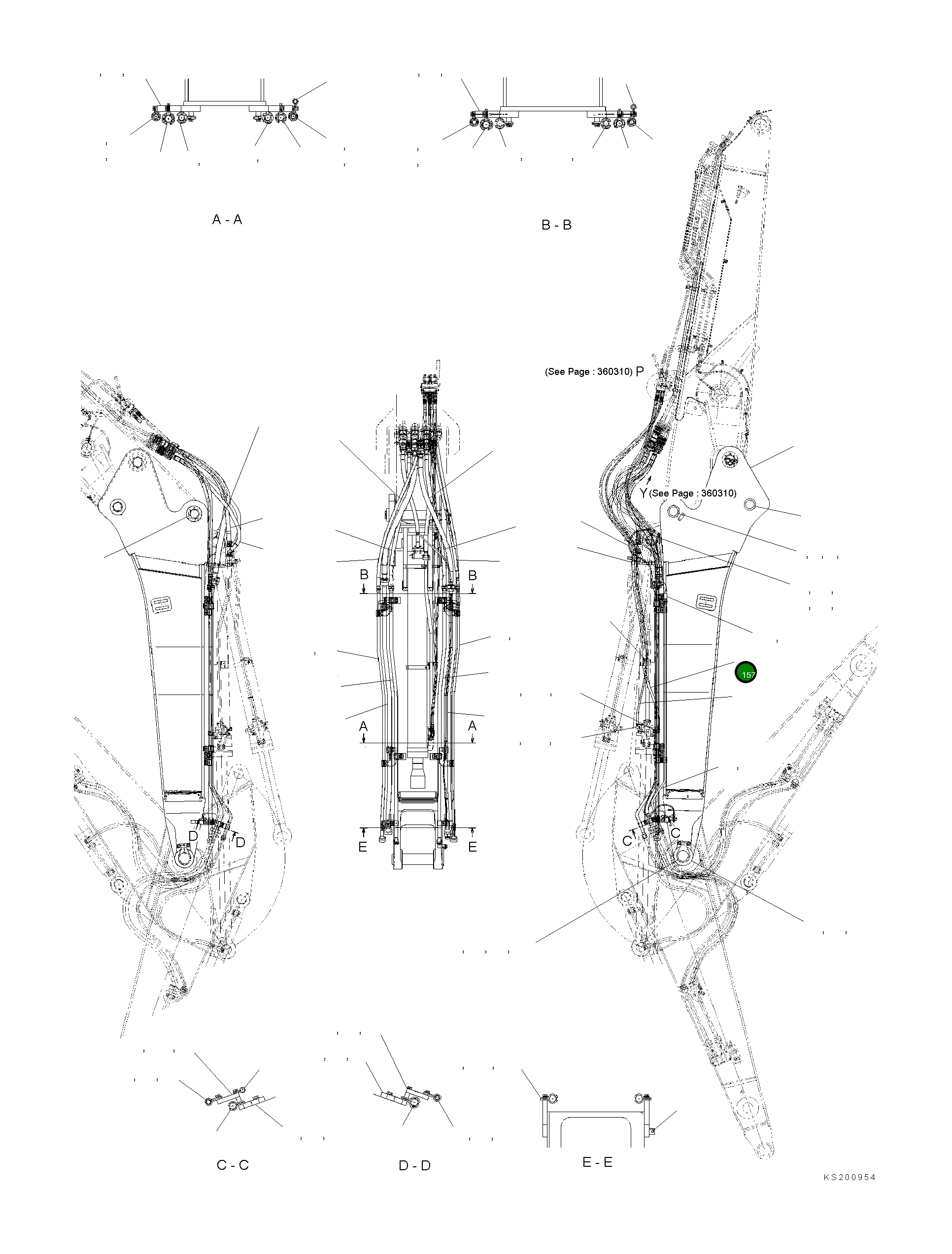Шланг 02762-00638 Komatsu