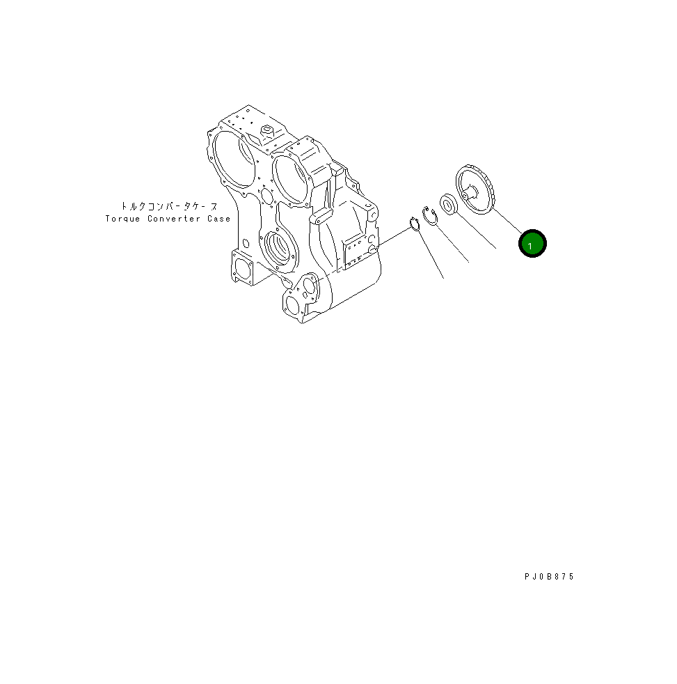 Шестерня 14X-13-14110 Komatsu