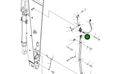 Шланг 208-70-K3592 Komatsu