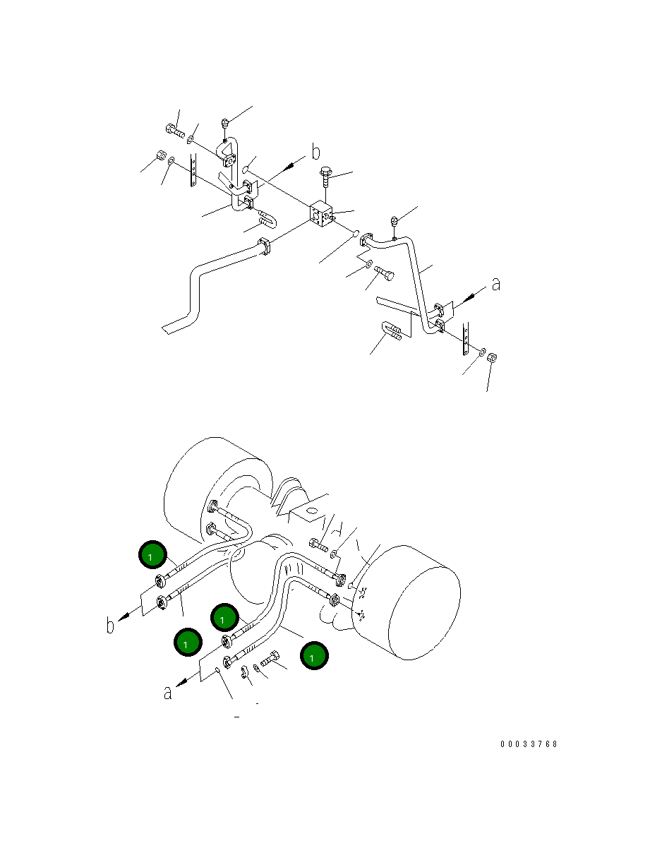 Шланг 07296-01008 Komatsu