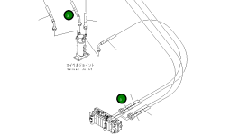 Шланг 20M-62-82770 Komatsu