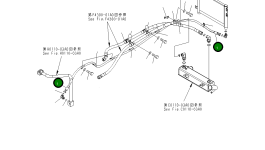 Шланг 02762-00532 Komatsu