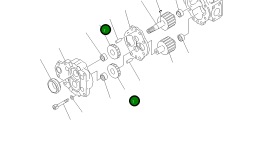 Шестерня 705-89-00034 Komatsu