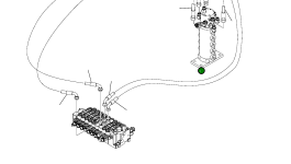 Шланг 20M-62-94110 Komatsu