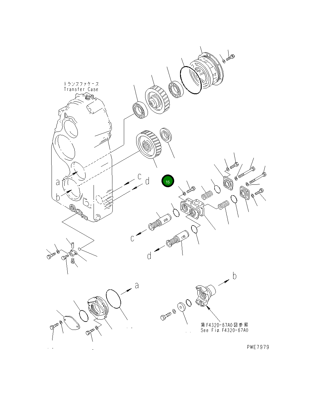 Шестерня 428-15-13241 Komatsu