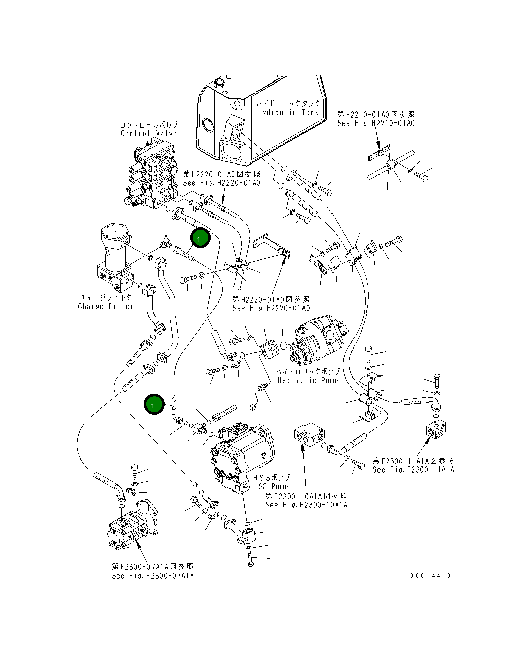 Шланг 17A-49-21472 Komatsu