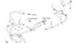 Шланг 07185-01014 Komatsu