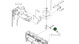 Шланг 154-03-76620 Komatsu
