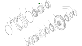 Шестерня 42W-23-H0P70 Komatsu