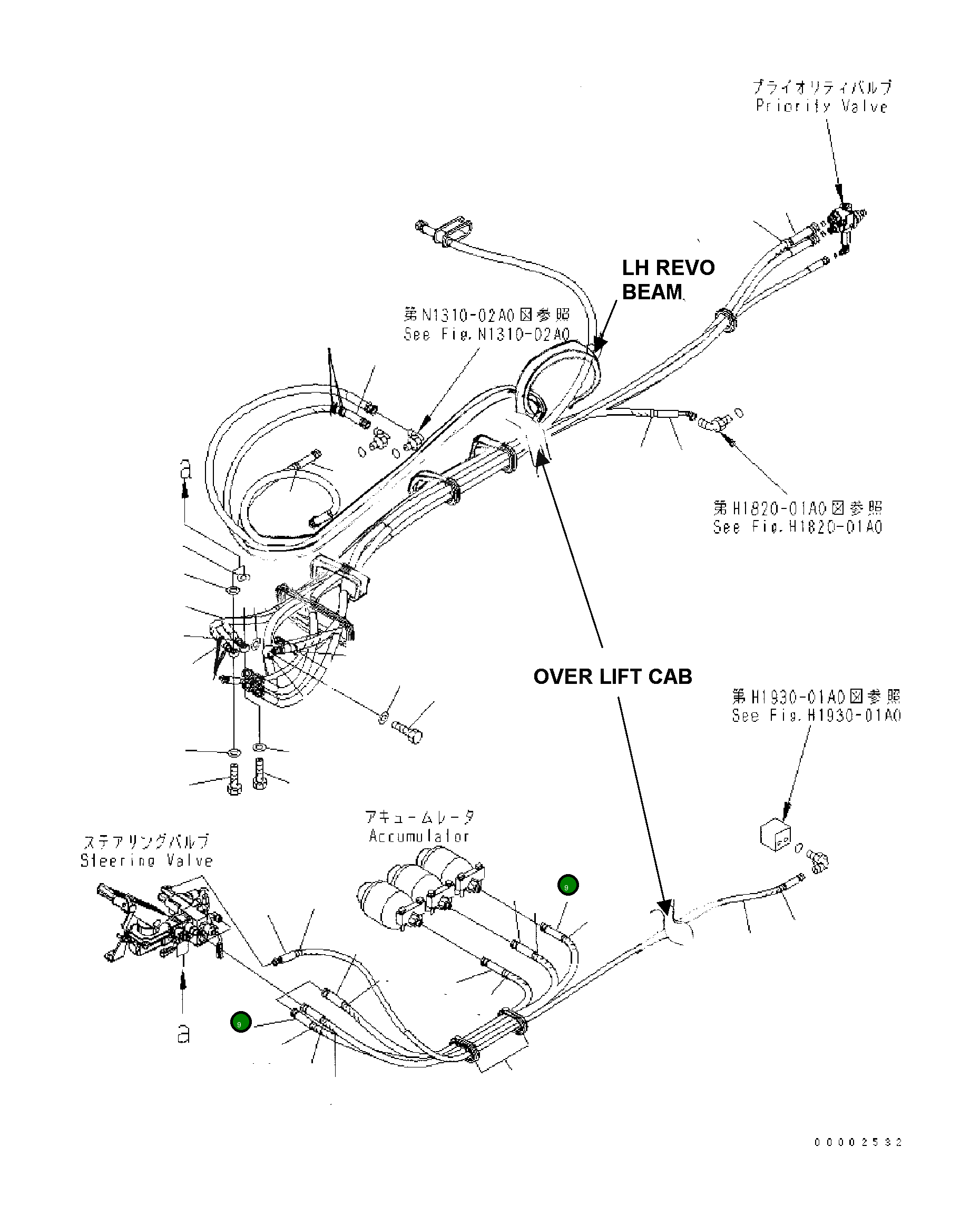 Шланг 02765-00314 Komatsu