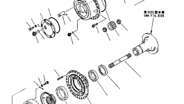 Шестерня 424-22-12420 Komatsu