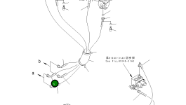 Шланг 20P-62-74135 Komatsu