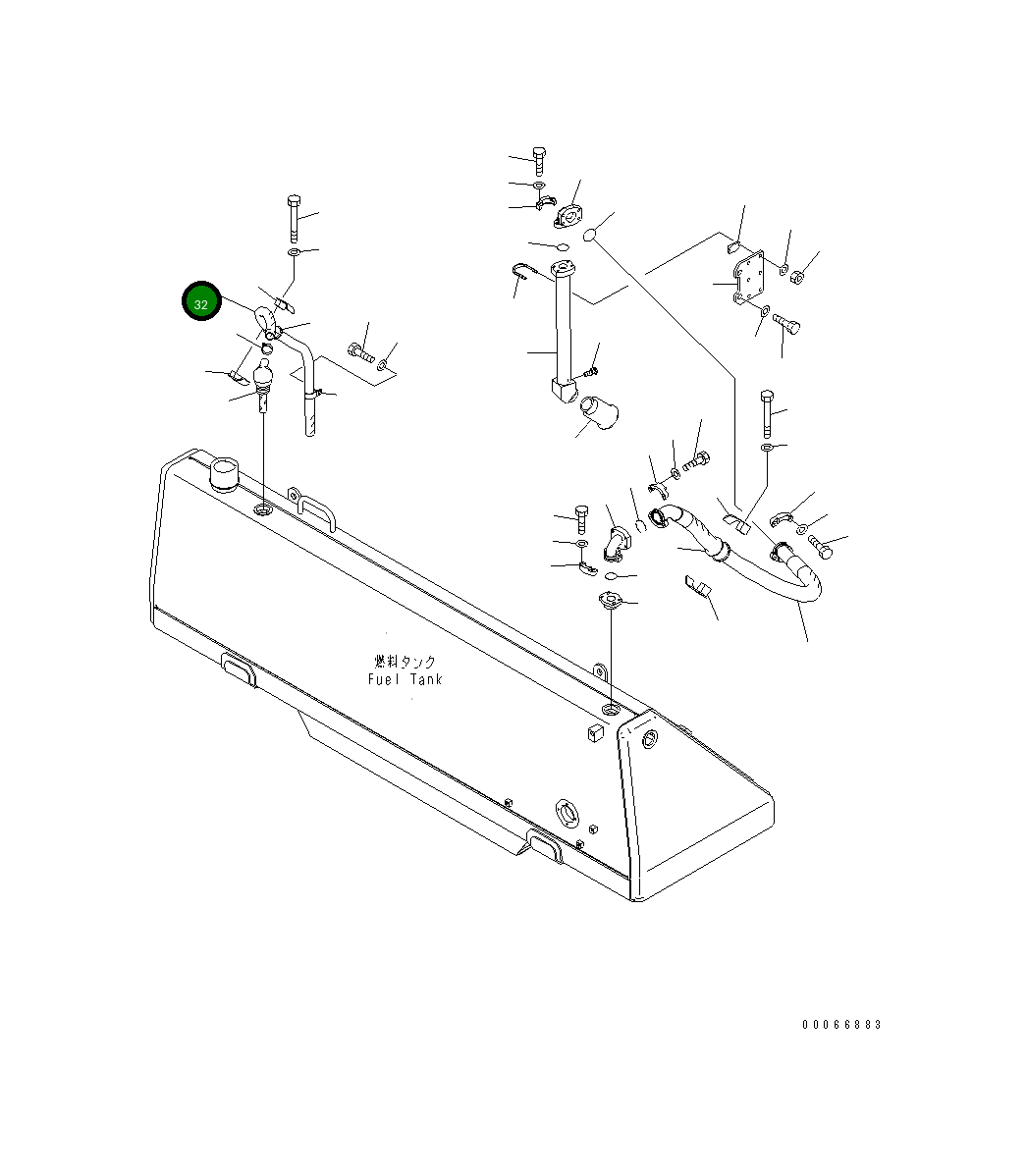 Шланг 09483-47210 Komatsu