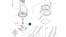 Шестерня 209-26-72110 Komatsu