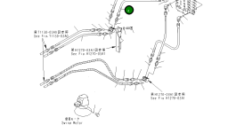 Шланг 20E-62-K1180 Komatsu