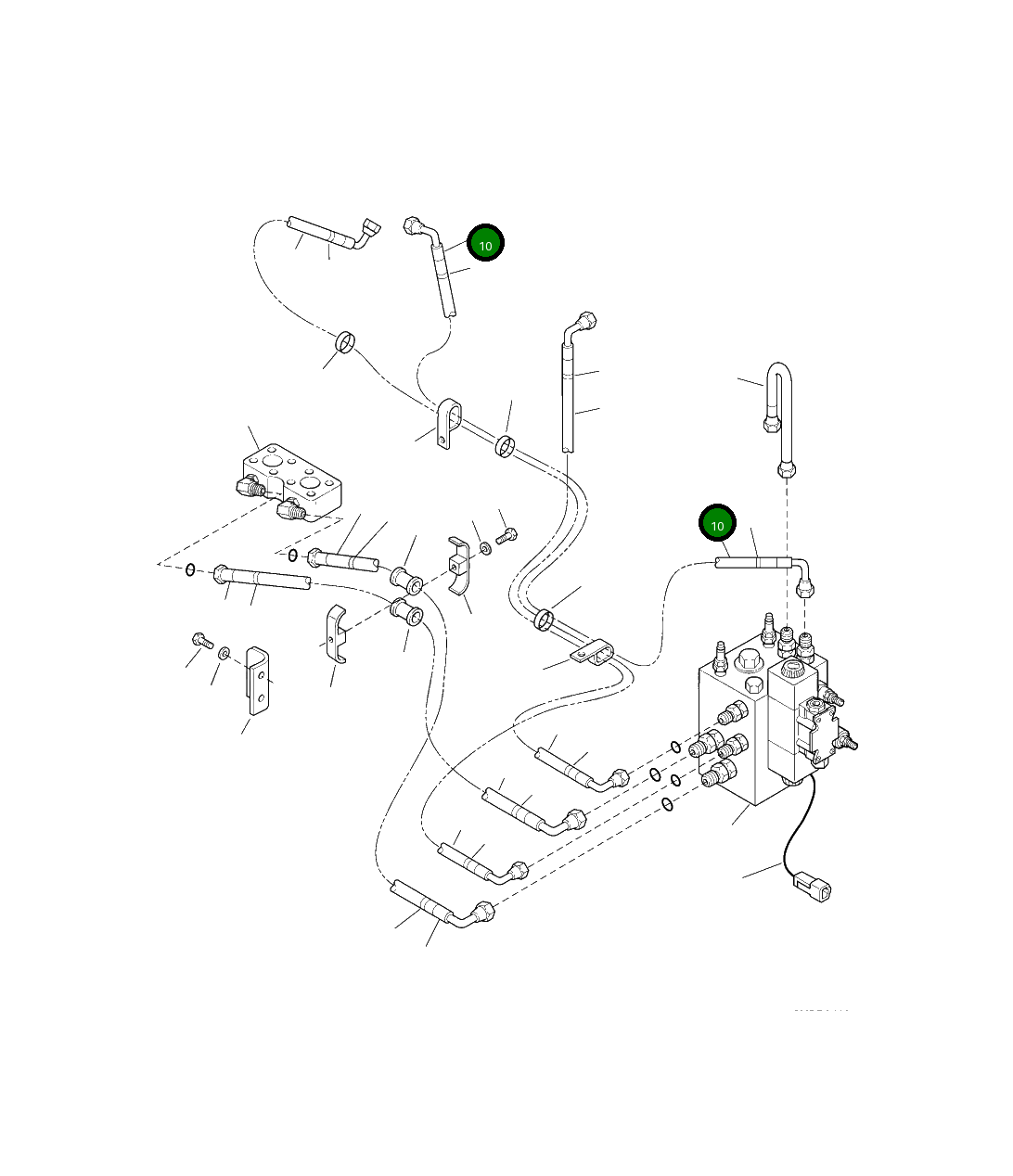 Шланг 206-62-A1480 Komatsu