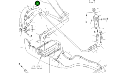 Шланг 07102-20624 Komatsu