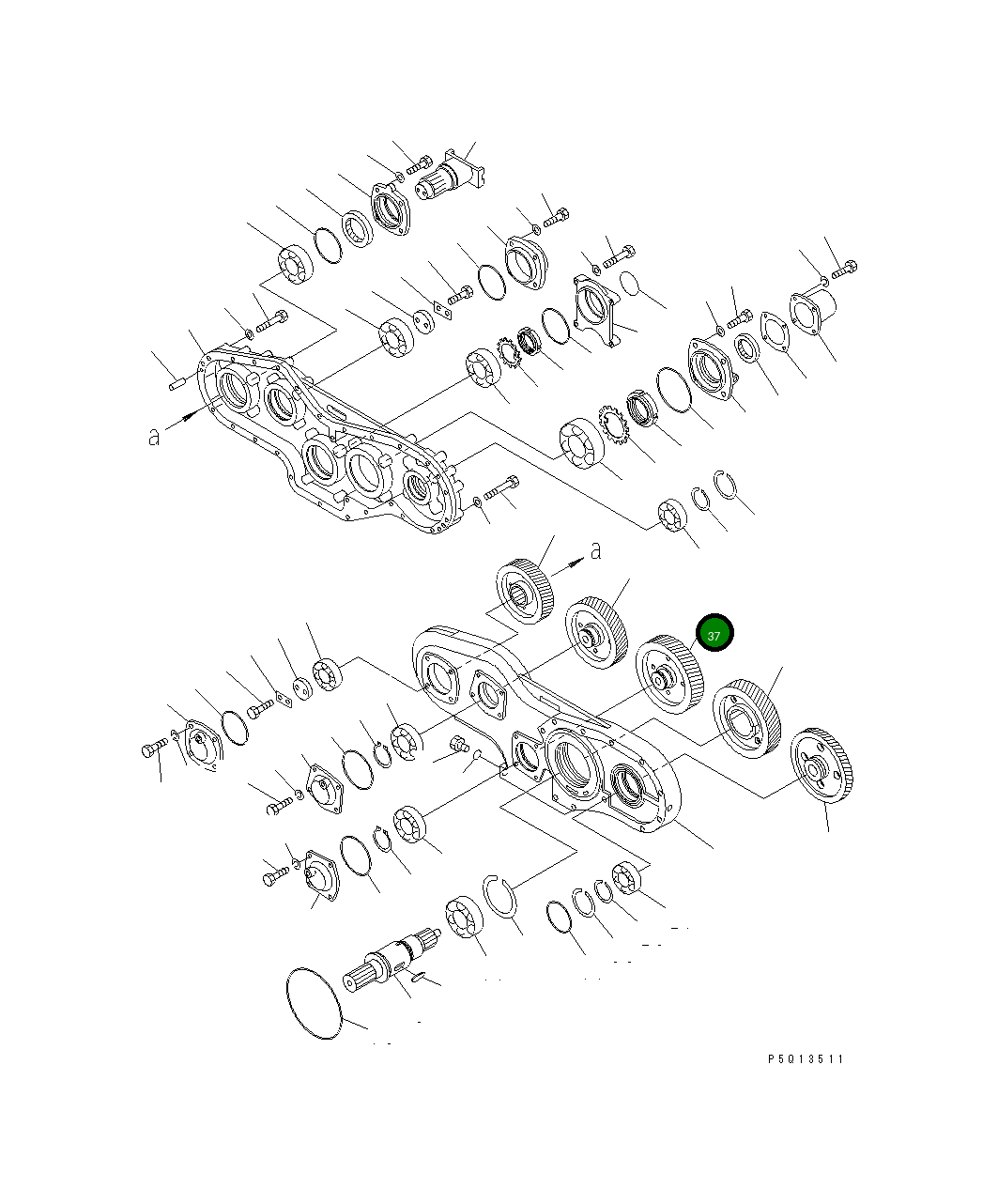 Шестерня 19N-38-11120 Komatsu