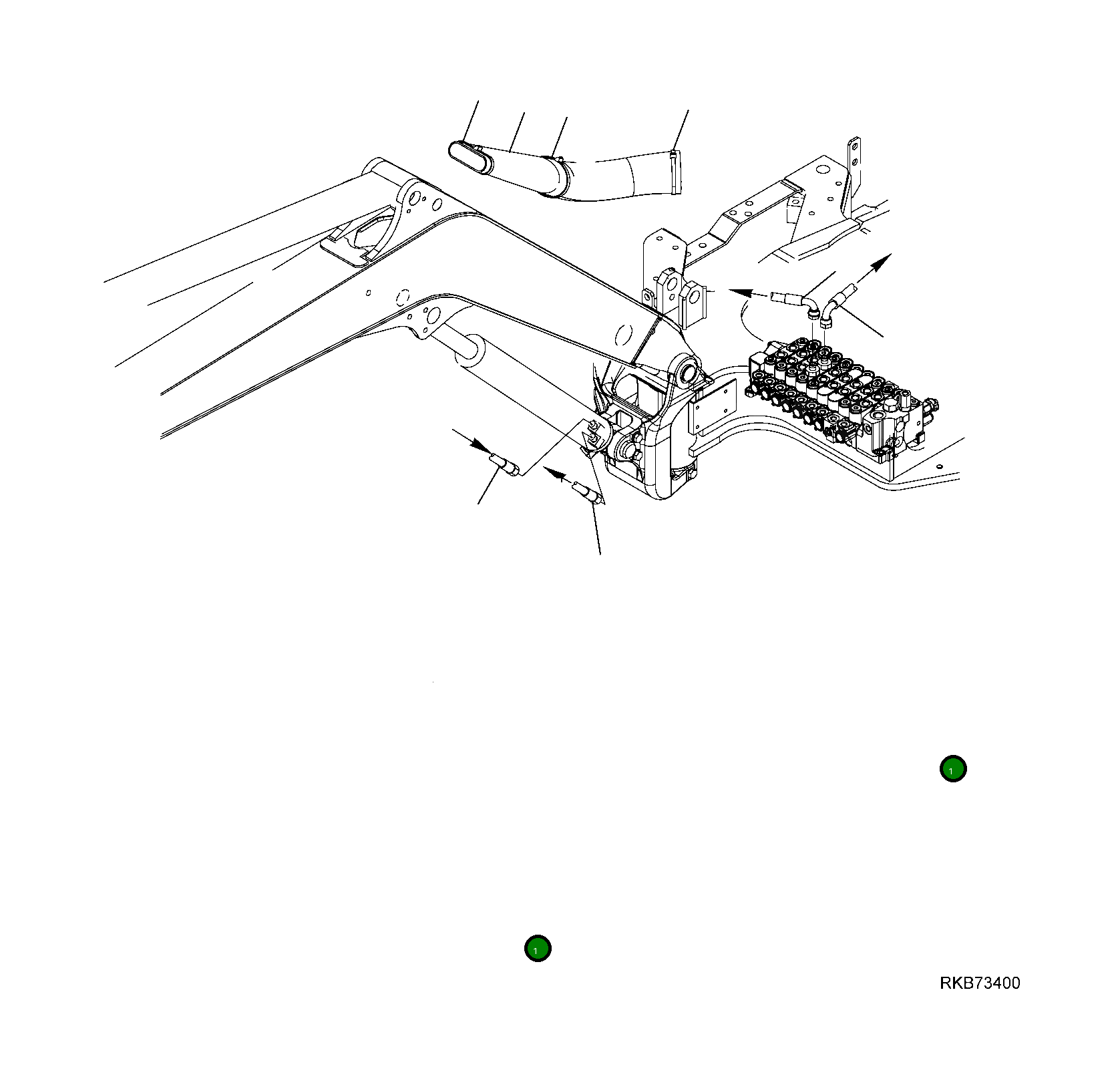 Шланг 20W-62-R3310 Komatsu