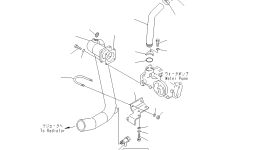 Шланг 07286-01432 Komatsu