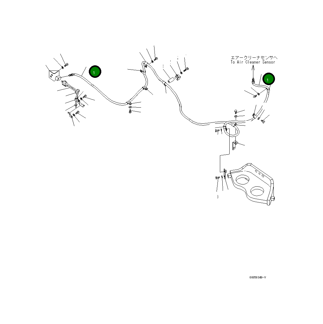 Шланг 209-01-41460 Komatsu
