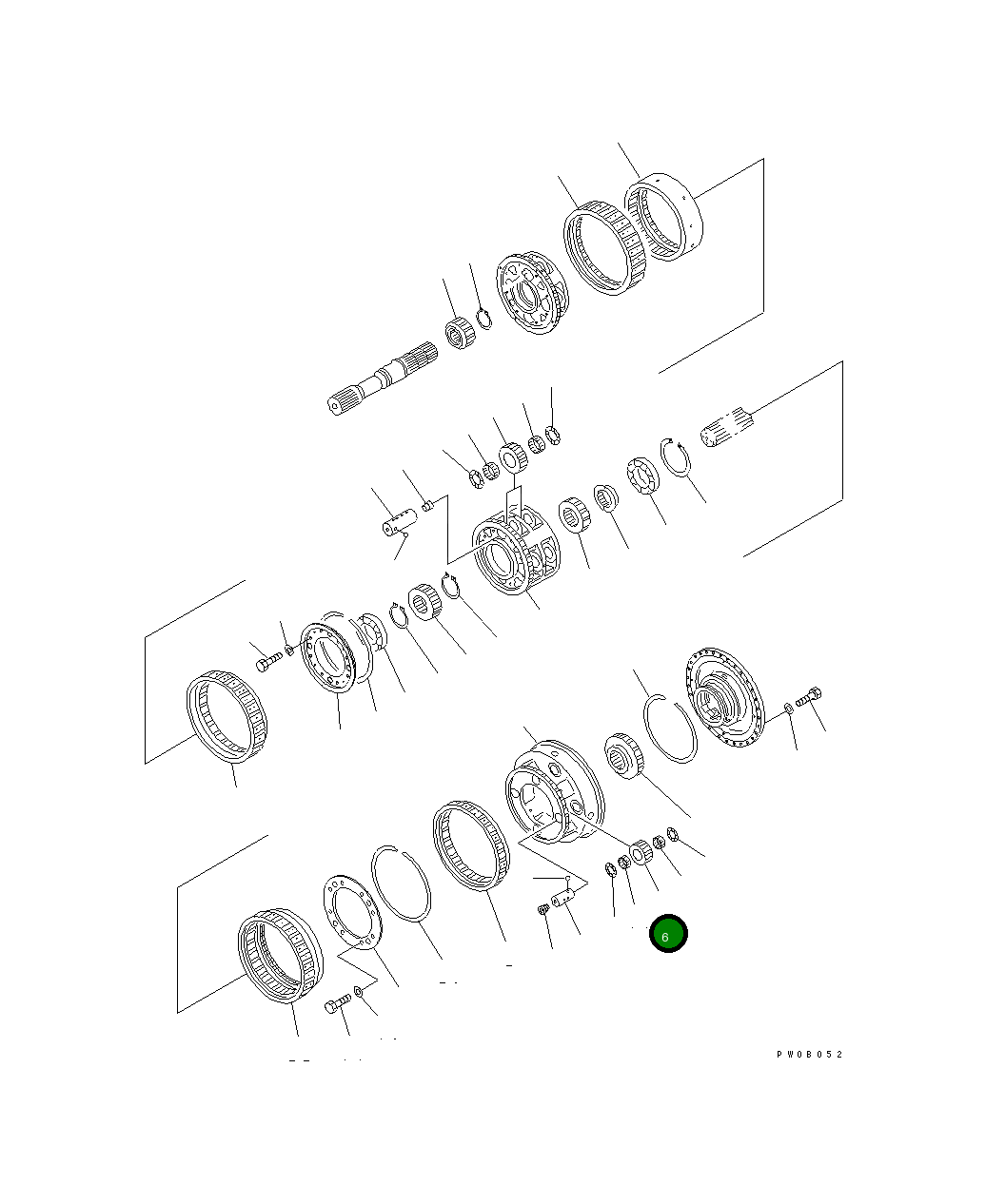 Шестерня 19M-15-12410 Komatsu