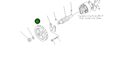 Шестерня 6210-72-3220 Komatsu