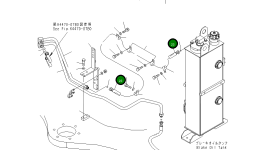 Шланг 02763-00421 Komatsu