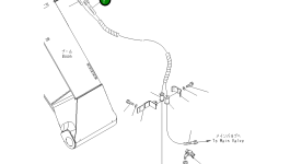 Шланг 02754-00621 Komatsu