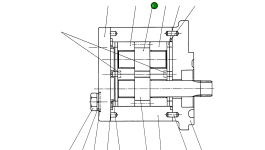 Шестерня 1100247571 Komatsu