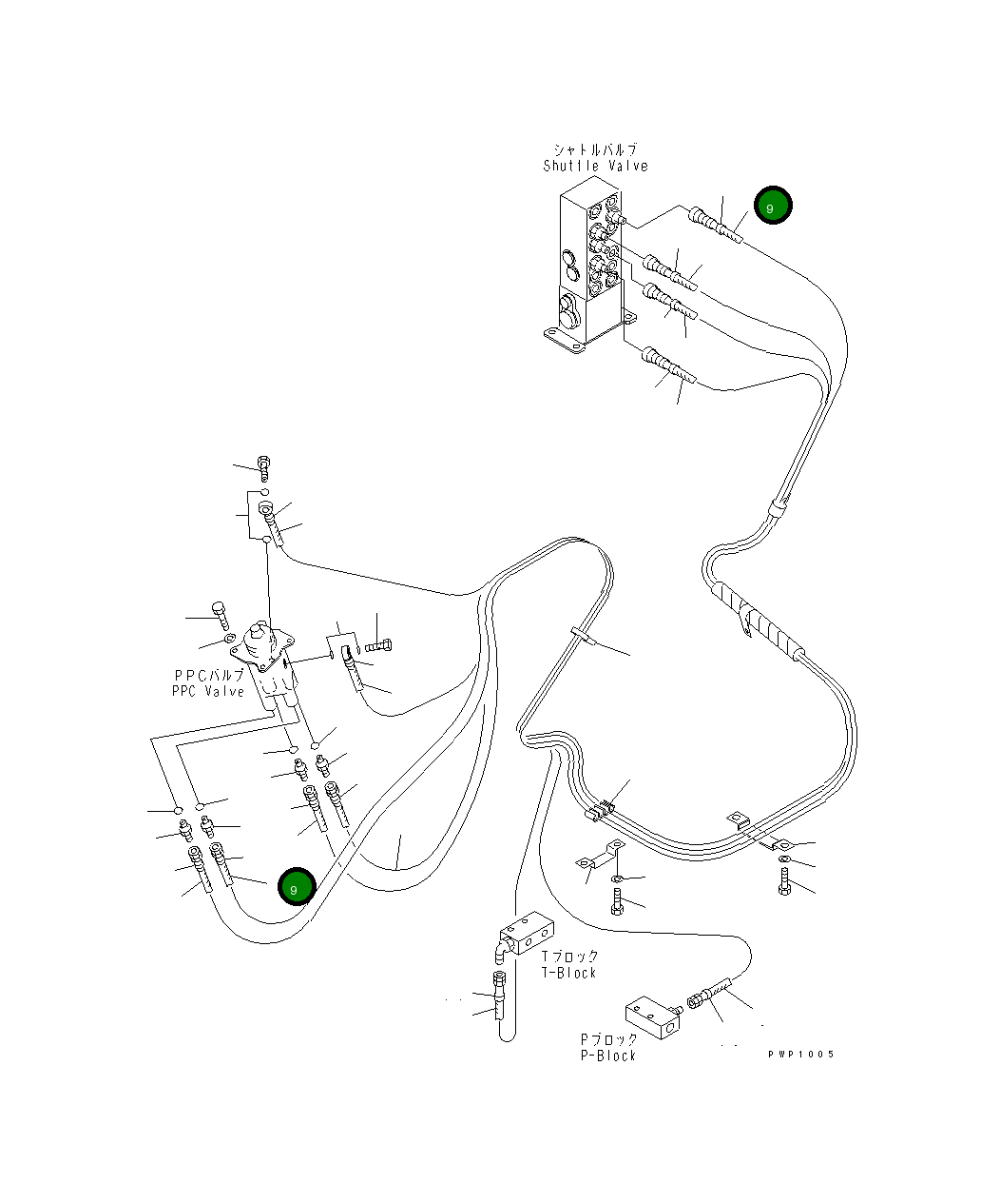 Шланг 207-62-K1840 Komatsu
