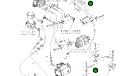 Шланг 17A-49-18870 Komatsu
