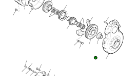Шестерня HU3571417 Komatsu