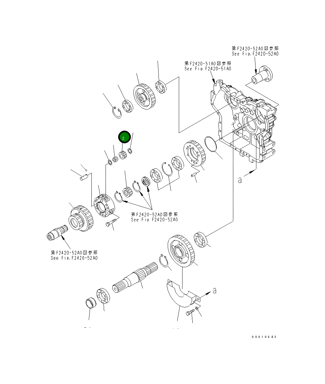 Шестерня 418-17-32411 Komatsu