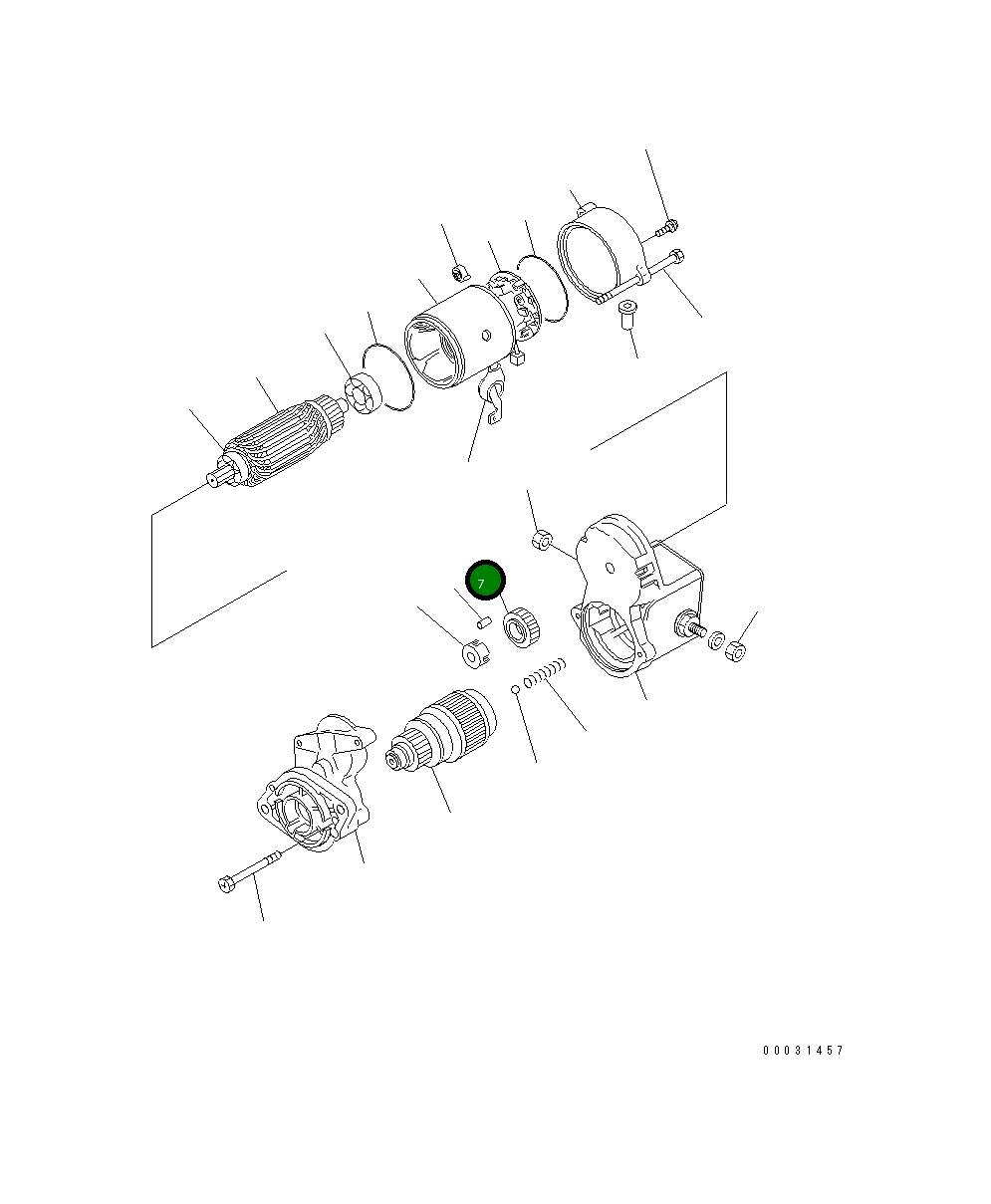 Шестерня KT11460-6327-0 Komatsu