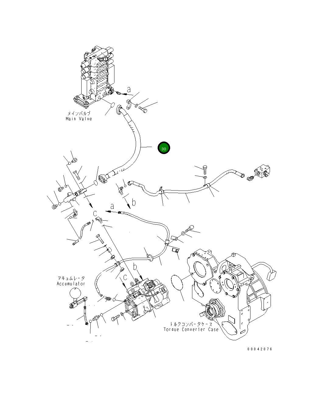 Шланг 17A-49-41511 Komatsu