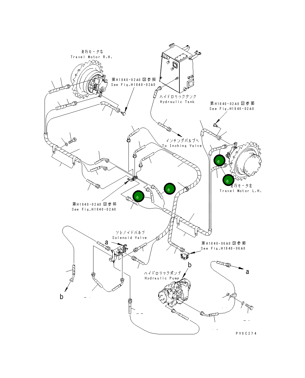 Шланг 11Y-62-11471 Komatsu