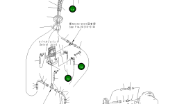 Шланг 07098-11024 Komatsu